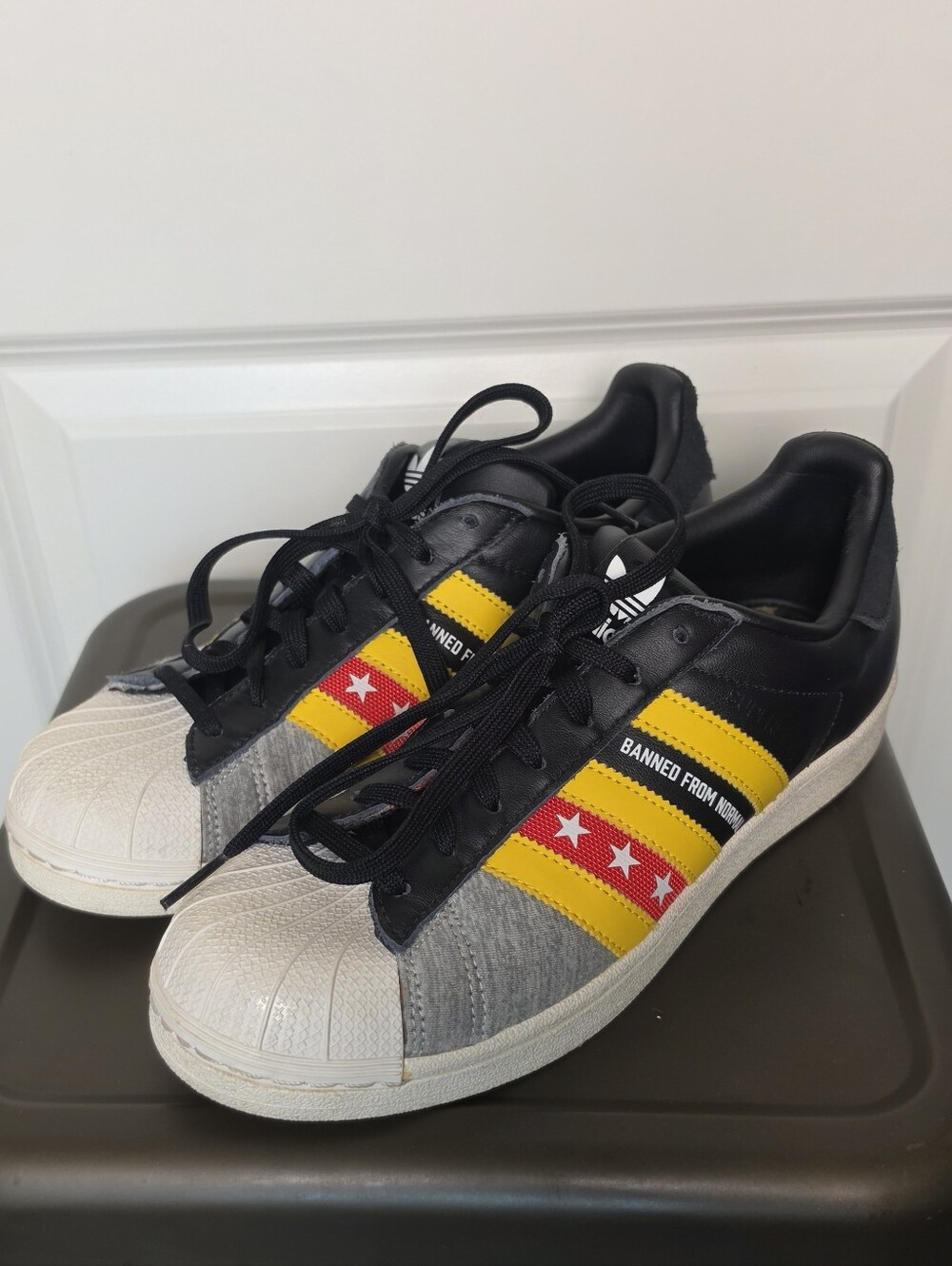 Adidas x Rita Ora Superstar Banned From Normal Rare Star Sneakers 8.5